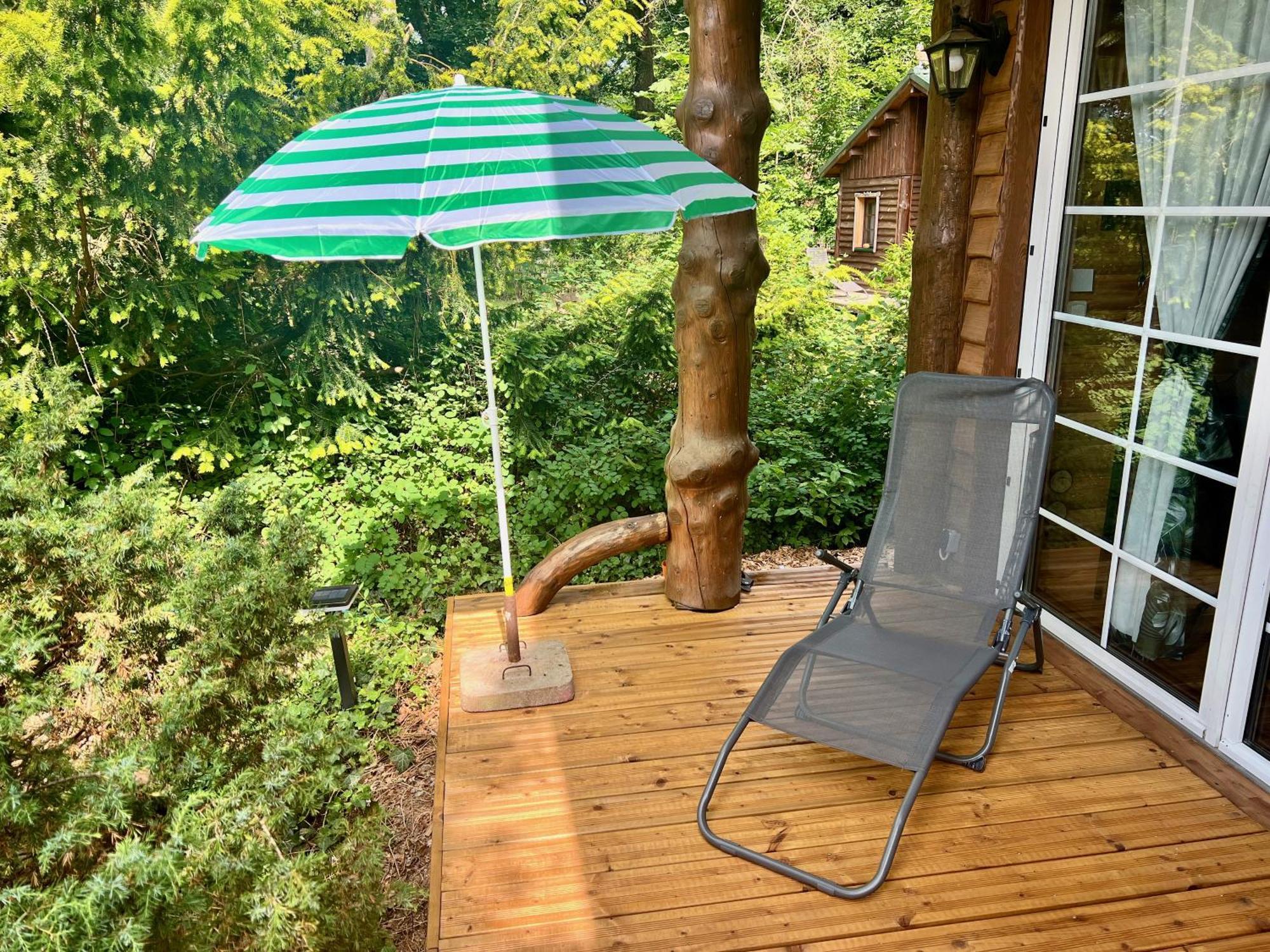 Holzhaus Baerenhoehle Am Wald Und See Neuruppin Eksteriør bilde
