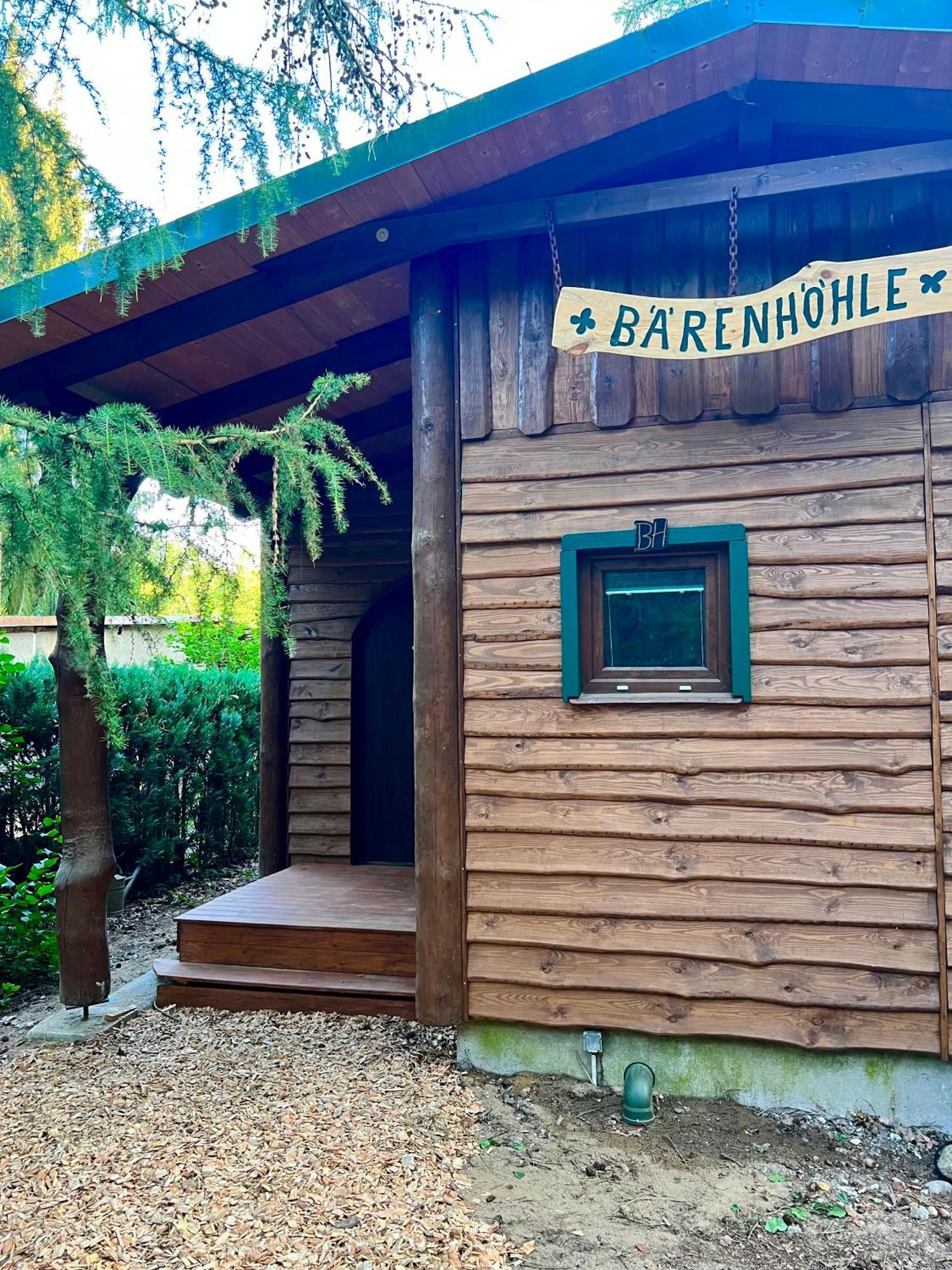Holzhaus Baerenhoehle Am Wald Und See Neuruppin Eksteriør bilde