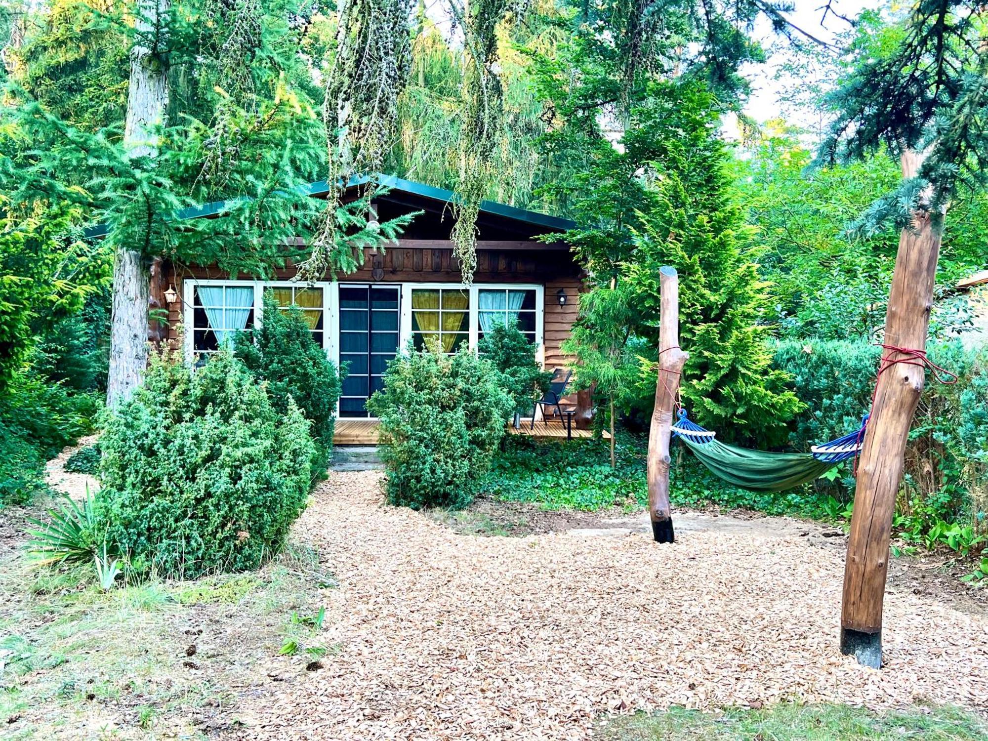 Holzhaus Baerenhoehle Am Wald Und See Neuruppin Eksteriør bilde