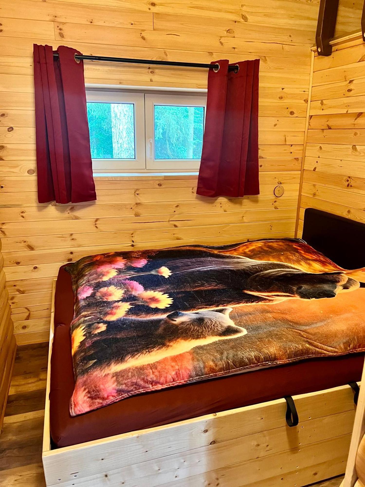 Holzhaus Baerenhoehle Am Wald Und See Neuruppin Eksteriør bilde